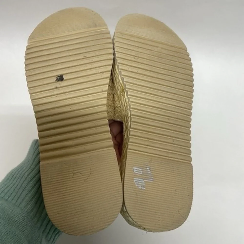 Anthropologie‎ Matisse Montego Woven Wedge Sandal Platform Slides Women 9M China